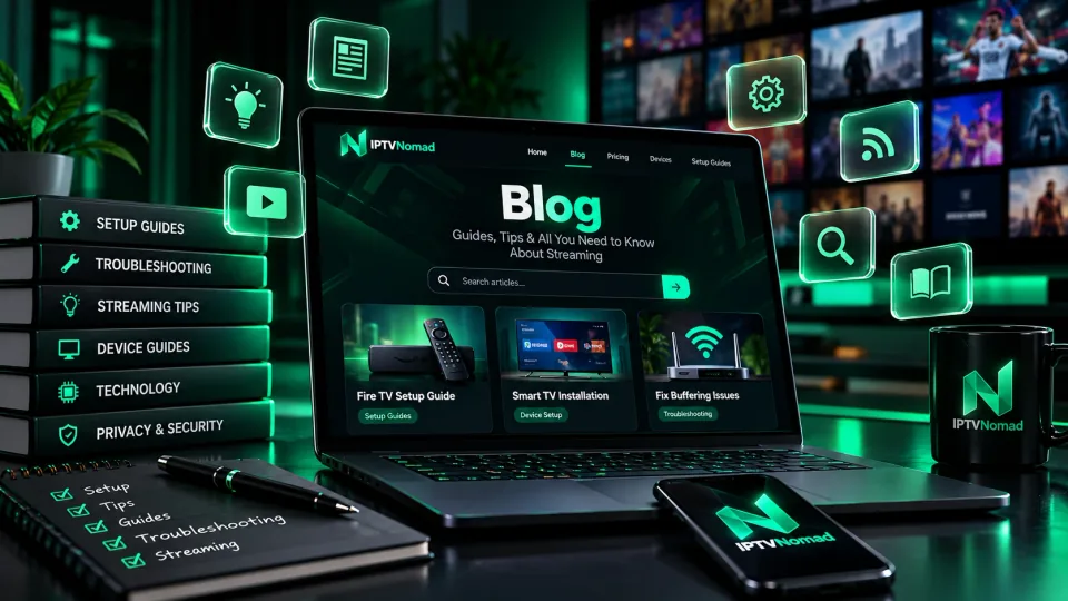 IPTVNomad streaming guides and technology blog
